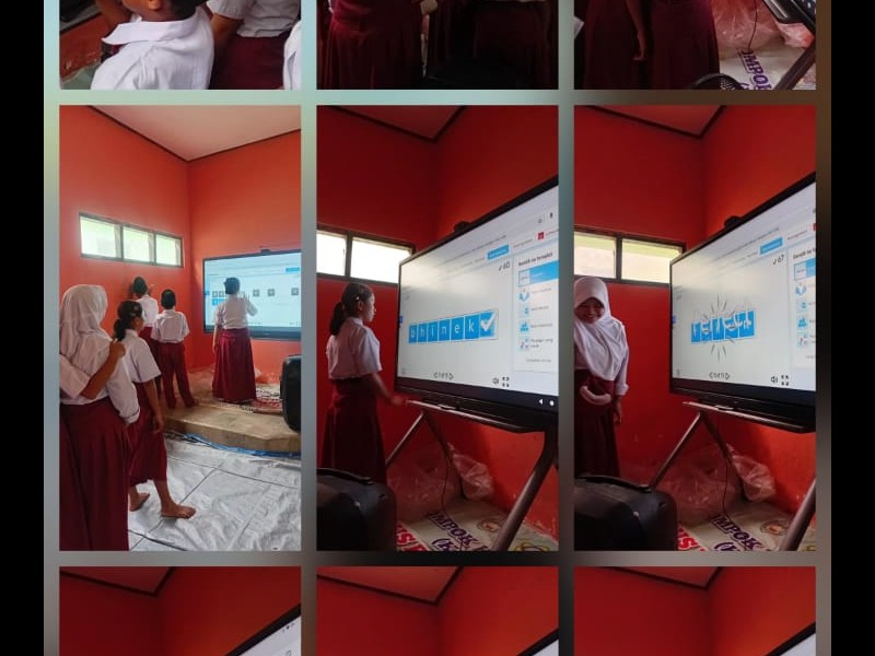 Pembelajaran menggunakan TV Smart